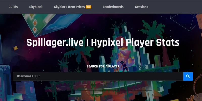 Demo for Spillager.live